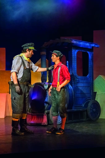 Jim Knopf und Lukas der Lokomotivfahrer | © Junges Theater Bonn