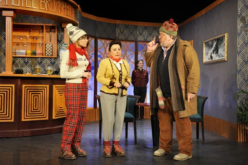 Drei Männer im Schnee | © Kleines Theater Bonn