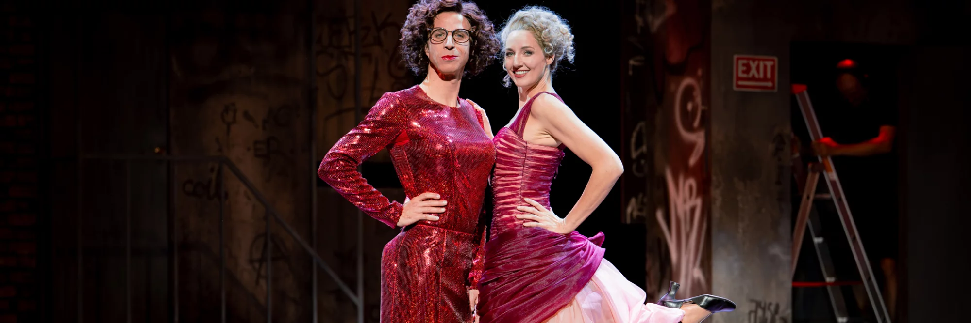 Tootsie - Julian Culemann und Bettina Mönch auf der Bühne © Annabell Dornieden