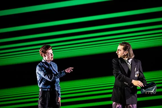 Don Karlos: Szene mit Don Karlos und Marquis Posa | © Matthias Jung