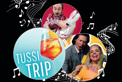 Sommerprogramm - Drei Personen und ein Sektglas | © Theater am Lohmarkt